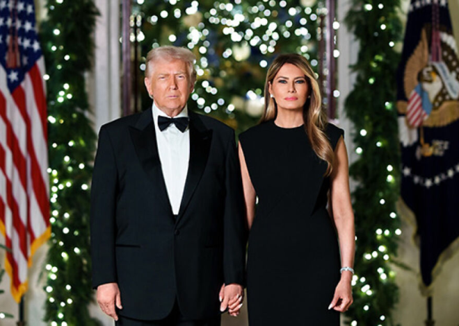 “They Look So Miserable”: Melania And Donald Trump’s Christmas Card Draws Brutal Backlash Online